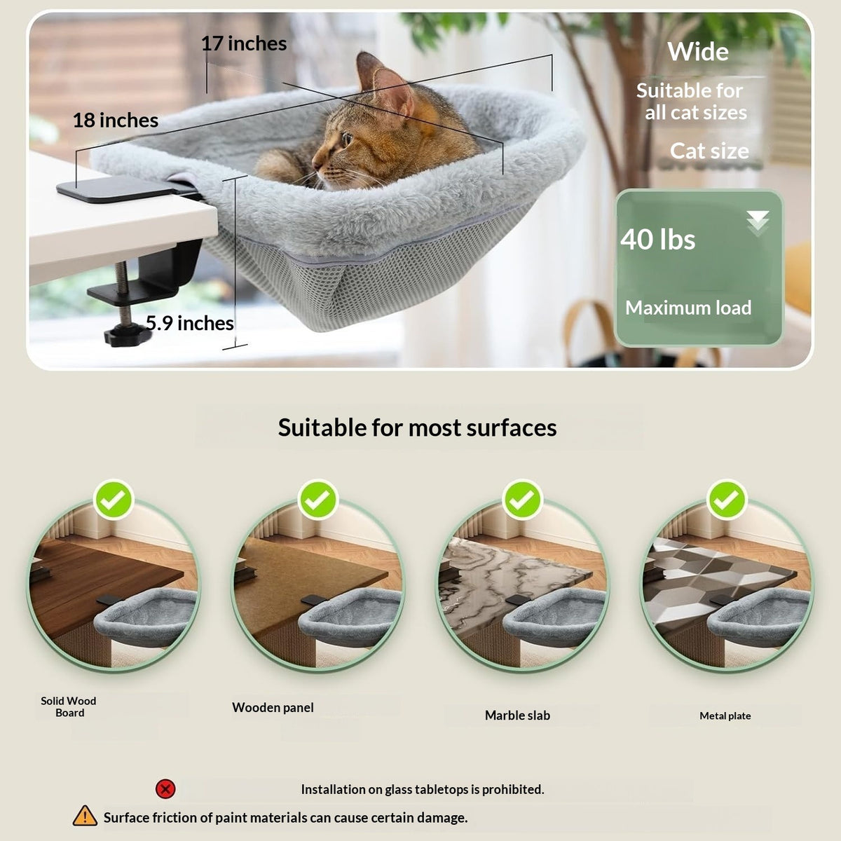PawPerch Desk Bed